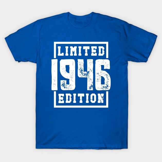 1946 Limited Edition T-Shirt by colorsplash